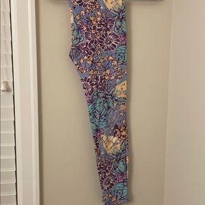 Lularoe leggings TC SIZE floral brand new